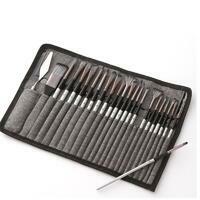 Без бренда «Коробка 50 шт.: Набор кистей для рисования в чехле, премиум набор (23 нейлоновых кисти, 1 мастихин)» в Грозном