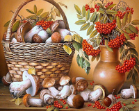 Без бренда «Корзина с грибами и рябиной» в Грозном