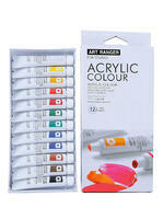 Без бренда «Коробка 48 шт.: Акриловые краски «Две картинки» 12 шт. по 12 мл, проф. пигмент» в Грозном