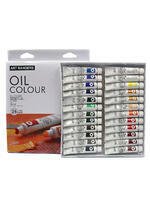 Без бренда «Коробка 24 шт.: Масляные краски «Две картинки» 24 шт. по 12 мл, проф. пигмент» в Грозном