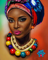 Без бренда «Портрет яркой женщины» в Грозном в интернет-магазине  Без бренда «Портрет яркой женщины» в Грозном