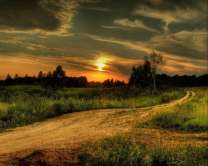 Без бренда «Проселочная дорога на закате» в Грозном