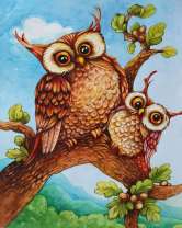 Без бренда «Совёнок с совой на ветке» в Грозном
