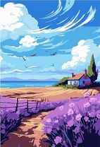 Минималистичный пейзаж