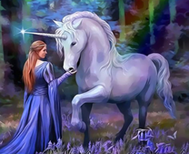 Покровительница единорогов