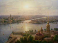 Без бренда «Вид на Петропавловскую крепость» в Грозном в интернет-магазине  Без бренда «Вид на Петропавловскую крепость» в Грозном