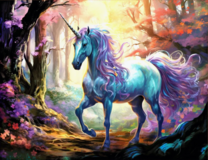 Без бренда «Единорог в фэнтезийном лесу» в Грозном в интернет-магазине  Без бренда «Единорог в фэнтезийном лесу» в Грозном