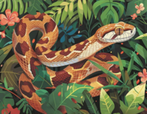 Без бренда «Маисовый полоз в зеленой листве» в Грозном