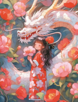 Девочка и дракон