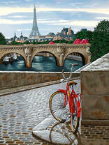 Велосипедная прогулка по Парижу